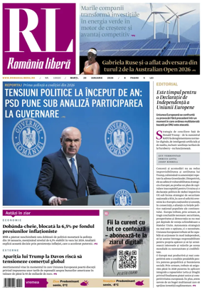 Cover of Romania Libera