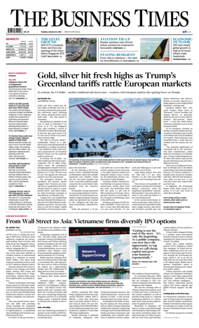 Cover of The Business Times