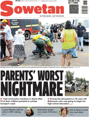 Cover of Sowetan