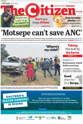 Cover of The Citizen (Gauteng)