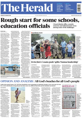 Cover of The Herald (South Africa)