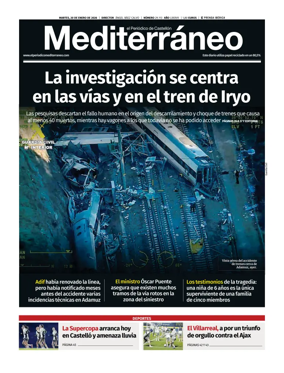 Cover of El Periodico Mediterraneo