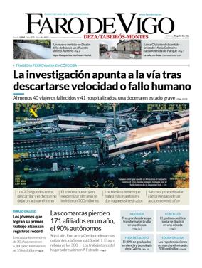 Cover of Faro de Vigo (Deza/Tabeiros-Montes)