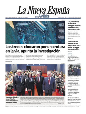 Cover of La Nueva Espana (Aviles)