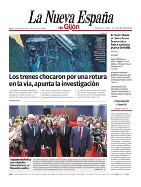 Cover of La Nueva Espana (Gijon)
