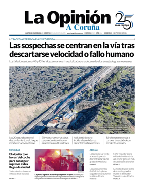 Cover of La Opinion de A Coruna