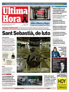 Cover of Ultima Hora