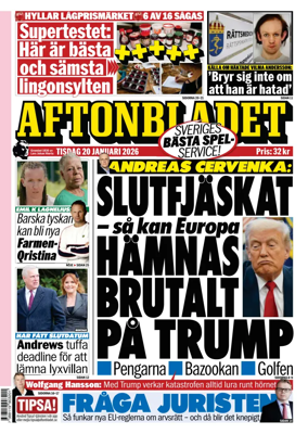 Cover of Aftonbladet