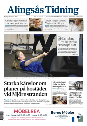 Cover of Alingsas Tidning
