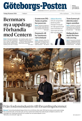 Cover of Goteborgs-Posten