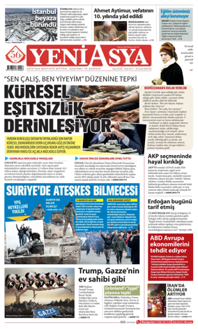Cover of Yeni Asya