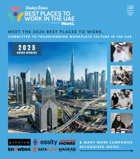Cover of Best Places to Work in the UAE