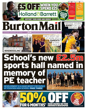 Cover of Burton Mail