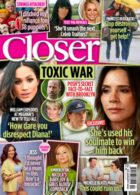 Cover of Closer (UK)