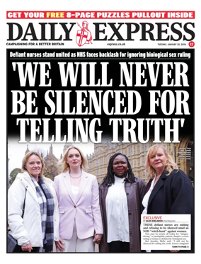 Cover of Daily Express