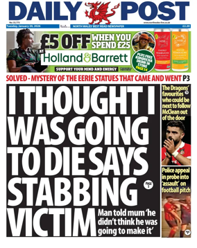 Cover of Daily Post (North Wales)