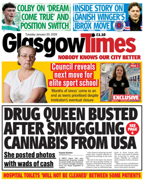 Cover of Glasgow Times
