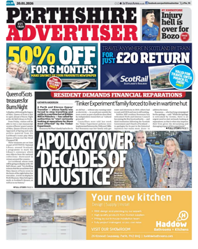 Cover of Perthshire Advertiser