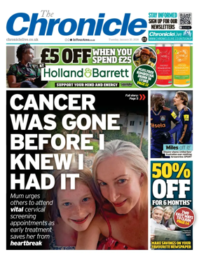 Cover of The Chronicle (South Tyneside and Durham)