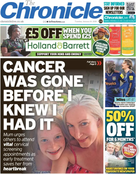 Cover of The Chronicle (UK)