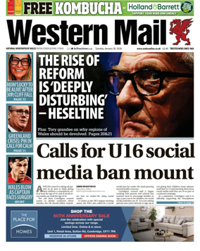 Cover of Western Mail