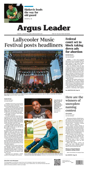 Cover of Argus Leader