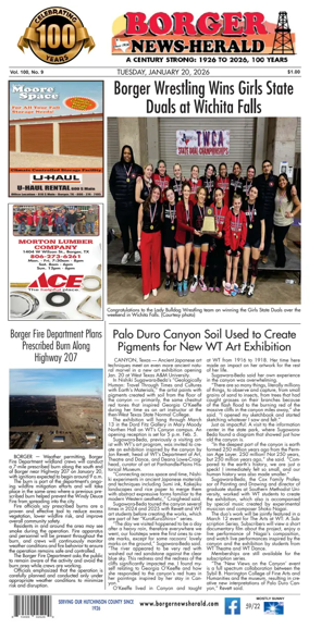 Cover of Borger News-Herald