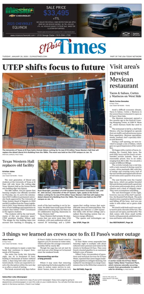 Cover of El Paso Times