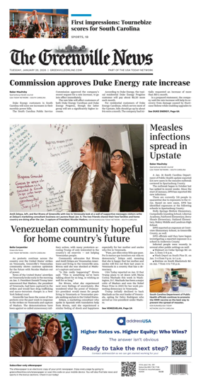 Cover of The Greenville News