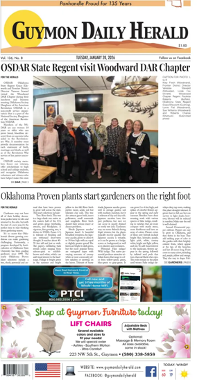 Cover of Guymon Daily Herald