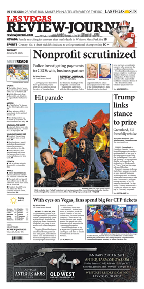 Cover of Las Vegas Review-Journal