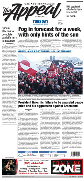 Cover of Marysville Appeal-Democrat