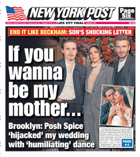 Cover of New York Post
