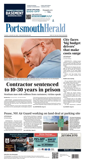 Cover of Portsmouth Herald