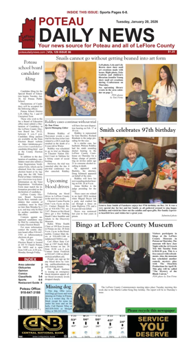 Cover of Poteau Daily News