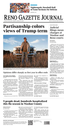 Cover of Reno Gazette Journal