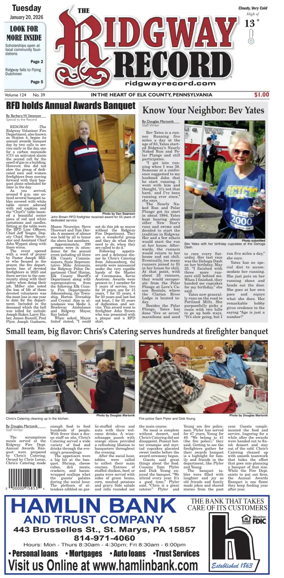 Cover of Ridgway Record