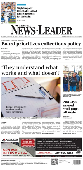 Cover of Springfield News-Leader