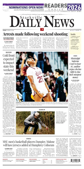 Cover of Starkville Daily News