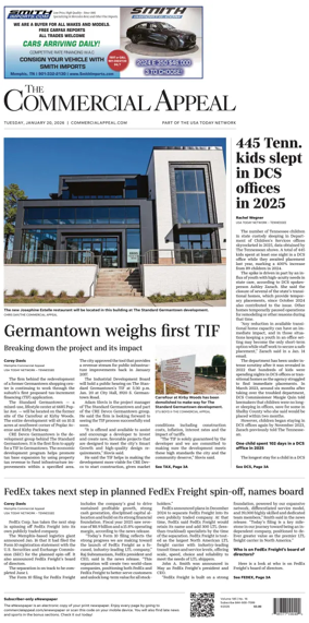 Cover of The Commercial Appeal