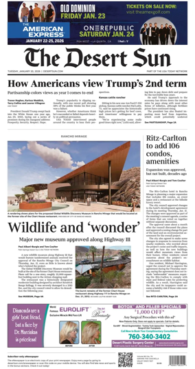 Cover of The Desert Sun