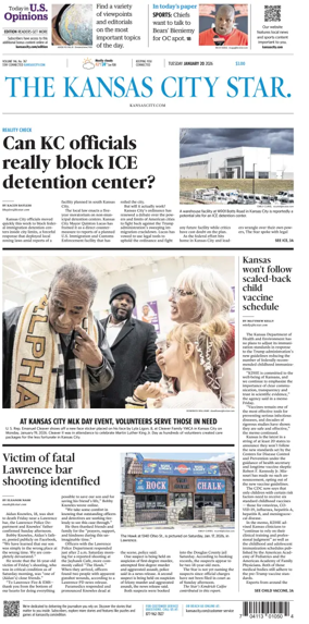 Cover of The Kansas City Star