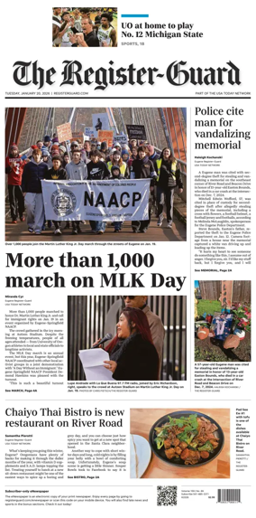 Cover of The Register-Guard