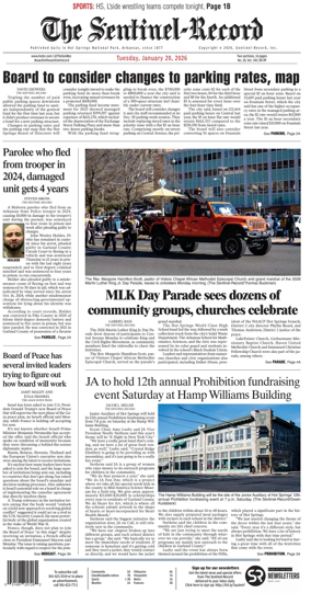 Cover of The Sentinel-Record