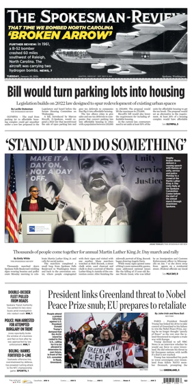 Cover of The Spokesman-Review (Spokane)