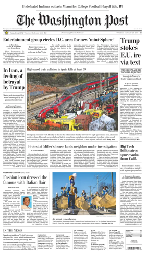 Cover of The Washington Post