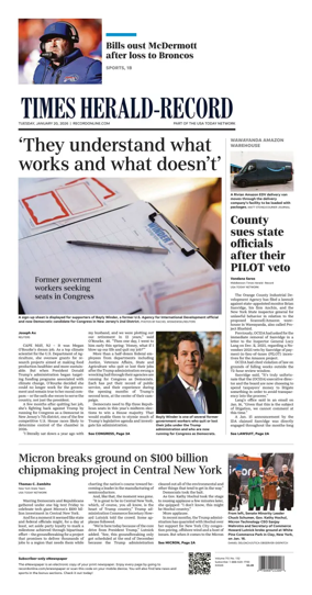 Cover of Times Herald-Record