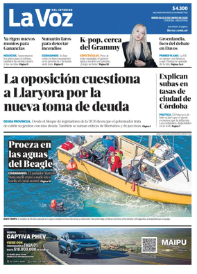 Cover of La Voz del Interior