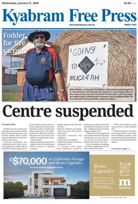 Cover of Kyabram Free Press