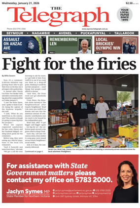 Cover of Seymour Telegraph